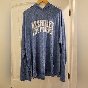 NWOT Assholes Live Forever L/S Tee XXL